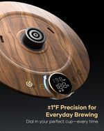 Load image into Gallery viewer, Cocinare FLOW B9 Gooseneck Electric Kettle, Precise Temperature Control for Pour-Over Coffee &amp; Tea Brewing, Stainless Steel Interior, Rapid Heating for Boiling Water 1500W/0.9L (Obsidian Black)