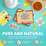 Load image into Gallery viewer, Caffeine Free Tea Organic Rooibos Tea Bags 200 - Naturally Sweet Red Tea Safe for Children &amp; Pregnant Women - Low Tannin, Premium Red Rooibos Tea Organic Sustainably &amp; Ethically Farmed in South Africa