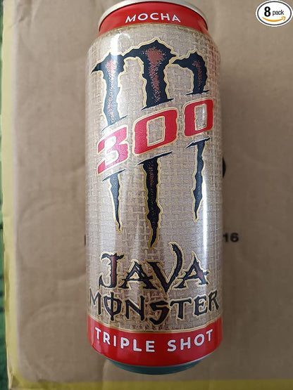 Monster Java 300 - Mocha -15.5 ounce (Pack of 8)