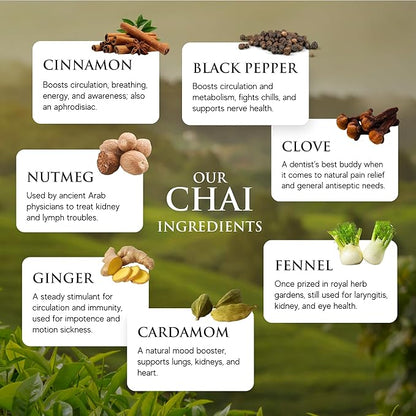 Third Street Inc. Organic Dragon Tongue Ginger Chai Concentrate, 32 Fl. Oz., Black Tea Latte Concentrate, Generously Spiced Tea Blend, Beverage Concentrate 1:1, Vegan, Gluten Free, Kosher, Non-GMO