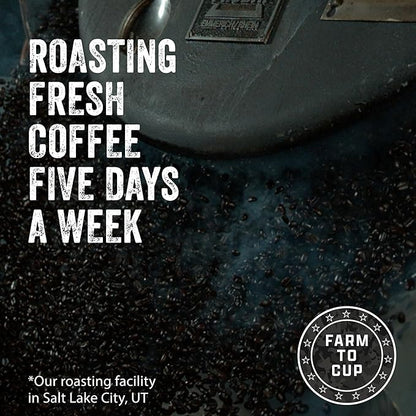 Black Rifle Coffee Company Beyond Black, 84 Count, Dark Roast K Cups - Single Serve K Cups Coffee Pods - Kcup Pods Compatible with Keurig 1.0 & 2.0 - Made from Arabica Beans