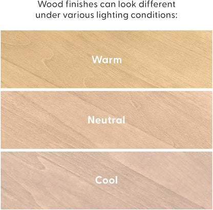 Plank+Beam Solid Wood Console Table, 46.25 Inch, Sofa Table, Narrow Entryway Table for Hallway, Behind The Couch, Living Room, Foyer, Easy Assembly, Blonde