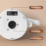 Load image into Gallery viewer, Mecity Electric Kettle Stainless Steel Gooseneck Water Kettle Water Boiler for Pour Over Coffee Fast Heating, Auto Shut Off, 27 fl oz, 1000W, Milk White