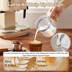 Load image into Gallery viewer, Milk Frother, 16.9 OZ Milk Frother and Steamer, 4 in 1 Electric Milk Frother Dishwasher Safe, Durable Silent Working Frother for Coffee, Hot and Cold Foam Maker, White Glass