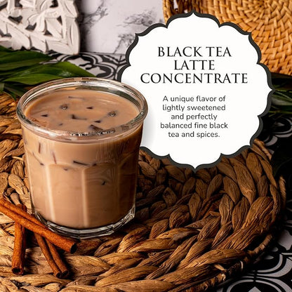 Third Street Inc. Super Concentrate Chai, 64 Fl. Oz., Black Tea Latte Concentrate, Strong and Balanced Tea Blend, Beverage Concentrate 10:1, Gluten Free, Kosher, Non-GMO