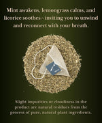 Load image into Gallery viewer, EZR Leaf Mint Herbal Tea, Caffeine Free Decaf, Pyramid Tea Bags 20 Counts 2.1 Once German Peppermint, Lemongrass, Licorice Blend for Relaxation, After-Meal, Bedtime