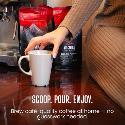 Cafe Cubano, Dark Roast, Cuban Coffee, Whole Bean, Fresh Roasted, Kosher, 16-ounce