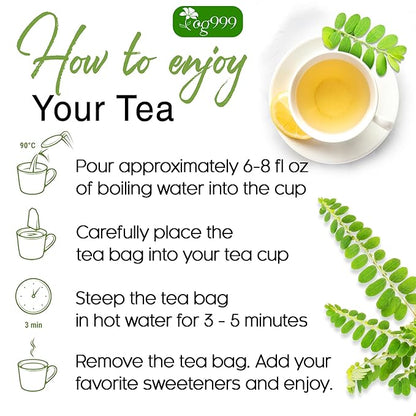 TOG999, 60 Tea bags Dried Chanca Piedra Leaves, Chanca Piedra Tea “Stone Breaker” 100% Natural & Pure. Made with Natural Material Tea Bags. No Sugar, No Caffeine, No Gluten, Vegan.