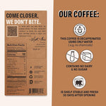 Load image into Gallery viewer, Wandering Bear Decaf Cold Brew Coffee On Tap, 96 fl oz - Bold, Smooth, Unsweetened, Shelf-Stable, Ready to Drink, Iced Cold Brewed Coffee Drinks - Gluten Free &amp; Vegan Decaf
