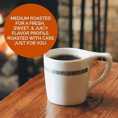 Stone Creek Coffee Medium Roast Ground Coffee – 2 LB (Pack of 1) – Specialty Smooth and Sweet Fresh Roasted Coffee Beans with Fruity/Chocolate Tasting Notes, Cream City