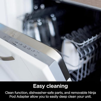 Ninja | Drip Coffee Maker | DualBrew Pro Hot & Iced Coffee Machine | Use with K-Cup Coffee Pods | 3 Brew Styles (Classic, Rich, & Iced) | 60oz Removable Reservoir & Dishwasher Safe | Black | CFP101