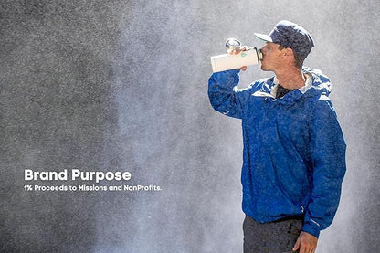 HYDRO CELL Stainless Steel Insulated Water Bottle with Straw - for Cold & Hot Drinks - Metal Vacuum Flask with Screw Cap and Modern Leakproof Sport Thermos for Adults (White 18oz)