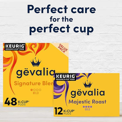 Gevalia Majestic Roast Bold Dark Roast K‐Cup Coffee Pods, 12 ct. Box