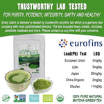 Load image into Gallery viewer, EFOOFAN USDA Organic Matcha Green Tea Powder - Premium Culinary Grade (1lb/16oz) - Rich Tencha Flavor, Antioxidant Polyphenols, Non-GMO, Gluten Free, Naturally Caffeined, Additives Free