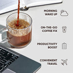 Load image into Gallery viewer, IQJOE Mushroom Coffee Packets (40 Servings) Lion’s Mane, Magtein Magnesium, Antioxidants, Adaptogens - Caffe Mocha - Instant Coffee for Focus, Clarity, Mood, Energy Boost - Sugar Free, Keto, Vegan