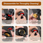 Load image into Gallery viewer, M7 Pro Manual Coffee Grinder,Titanium Coating Conical Burr,Hand Coffee Grinder with External 72 Grinding Scales,All-round Hand Grinder for Pour Over Drip French Press Espresso Cold Brew