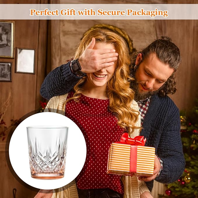 Ruckae 12 Pack 1.5 OZ Shot Glasses Set Crystal Shot Glass Bulk Gradient Colorful Cone Shot Glasses for Vodka Tequila Whiskey Liquor