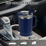 Load image into Gallery viewer, HASLE OUTFITTERS 30oz Tumbler Bulk with Handle, Insulated Travel Coffee Mug Set with Handle Leak-Proof Double Wall Stainless Steel Vacuum Tumblers Pack Metal Cup for Hot and Cold Drink