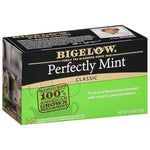 Load image into Gallery viewer, Bigelow Tea Perfectly Mint Black Tea, Caffeinated, 20 Total Tea Bags