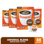 Load image into Gallery viewer, Dunkin' Original Blend Coffee, Medium Roast, K-Cup Pods, 22 Count Boxes (Pack of 4)