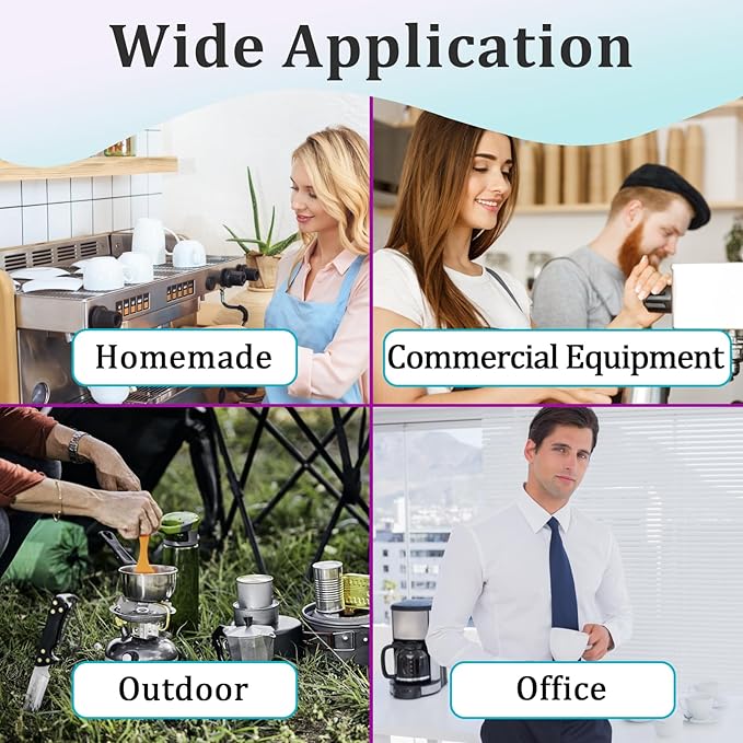 30 Pcs Cold Brew System Felt Filters for Toddy, Reusable Coffee Filters, Fits for Nispira Replacement Water Filter and Alocs Coffee Filter(Include 10 Pcs Coffee Filters and 20 Pcs Stoppers)