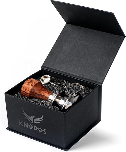 54mm Espresso Tamper Kit for Breville Machines Includes Tamping Station, Bottomless Portafilter, Spring Tamper, Distribution Tool and WDT Distributor