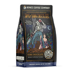 Load image into Gallery viewer, Bones Coffee Company Army of the Dark Chocolate Flavored Coffee, Medium Roast Low Acid Arabica Beans Compatible with Auto drip and French Press Coffee Maker, 12 Oz Ground