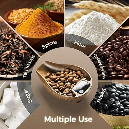 MHW-3BOMEBR Coffee Bean Scale and Spray Bottle Kit, Espresso Scale for Coffee Beans Weighting/Dosing, 0.3-200g, 0.1g Precision Mini Coffee Scale, Digital Kitchen Scale, Coffee、Tea、Spice, ES6561-OS