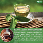 Load image into Gallery viewer, FreshDrinkUS, Premium 50+ Natural Guava Leaves, Whole Dried Leaves, 100% Pure, Natural Guava Loose Leaf Herbal Tea, Non GMO, No Additives, No Caffeine, Vegan