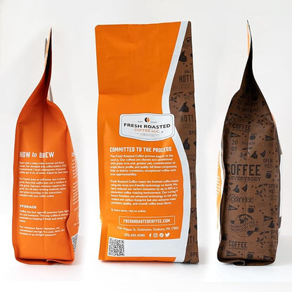 Fresh Roasted Coffee, Costa Rican Tarrazu, 2 lb (32 oz), Medium Roast, Kosher, Whole Bean