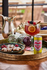 Load image into Gallery viewer, Rubro Rooibos Tea 6-Pack, Lemon Iced Tea, Naturally Caffeine-Free, South African Iced Tea, Still, 6 x 300ml Cans