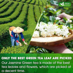 Load image into Gallery viewer, FreshDrinkUS, Premium 40 Jasmine Green Tea Bags, 100% Natural &amp; Pure from Jasmine Green Herbal Tea. Made with Natural Material Tea Bags. No Sugar, No Gluten, Vegan.