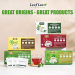 Load image into Gallery viewer, LeafLea 80 Senna Leaf Tea Bags – Natural Herbal Laxative Tea, Supports Gentle Constipation Relief &amp; Healthy Digestion, Caffeine-Free, Sugar-Free, No Gluten, Non-GMO, Vegan, Individually Wrapped