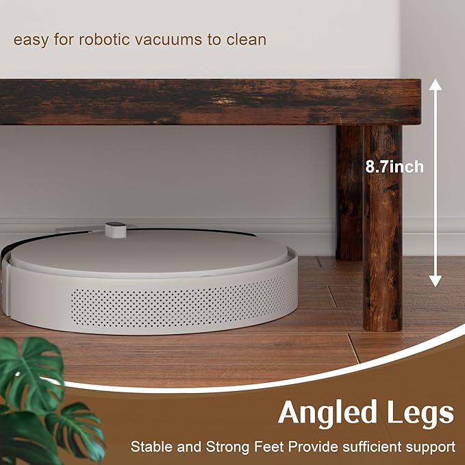 Shintenchi Coffee Table, Lift Top Coffee Table with Hidden Compartment, Rising Tabletop Dining Table, Lift Top Coffee Center Table for for Living Room, Office, Home (Rustic Brown)