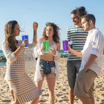 Load image into Gallery viewer, 20oz Tumbler Stainless Steel Tumbler Cup with Lid Vacuum Insulated Double Wall Travel Mug, Durable Powder Coated Travel Coffee Tumbler Mug for Hot &amp; Cold Drinks, Purple,4 Pack