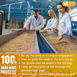 Load image into Gallery viewer, FreshDrinkUS, Premium 120 Fenugreek Tea Bags, 100% Natural &amp; Pure from Fenugreek. Fenugreek Herbal Tea. Made with Natural Material Tea Bags. No Sugar, No Caffeine, No Gluten, Vegan.