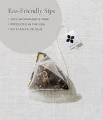 Load image into Gallery viewer, Art of Tea | Caffeine Free Assorted Tea bags Sampler | Naturally Decaf Tea Herbal Tea 50 Count Eco Friendly Pyramid Tea Bag Sachet