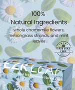 Load image into Gallery viewer, EZR Leaf Mint &amp; Chamomile Herbal Tea 20 Pyramid Tea Bags 1.4 Once with Lemongrass Mint Leaves Caffeine Free Decaf Blend Natural Relaxing,Wellness Gift-Ready