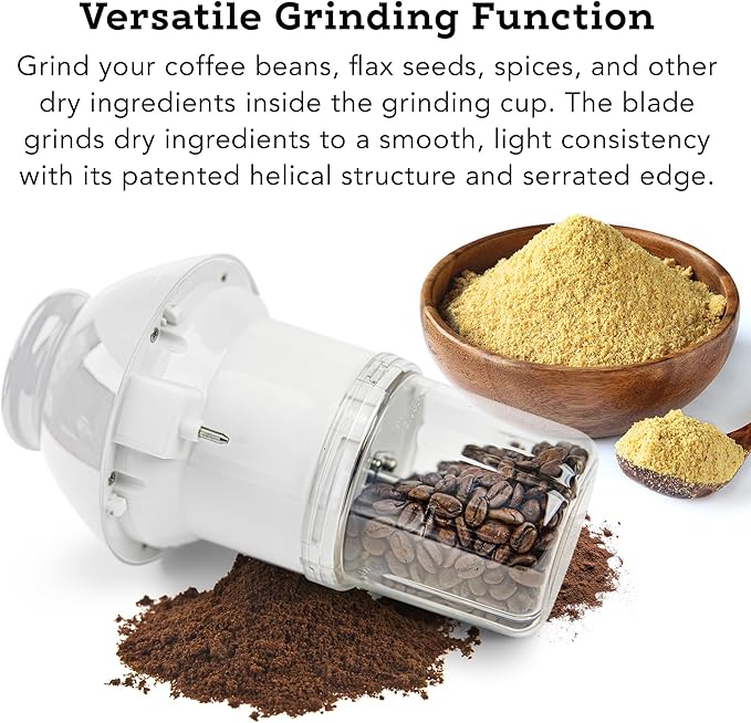 Tribest Soyabella SB-130 Deluxe Automatic Nut Milk Maker & Soy Milk Maker Machine, White/Stainless Steel