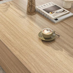 Load image into Gallery viewer, 43” Square Coffee Table with Storage, 43" D x 43" W x 17" H Modern Large Square Center Table with 2 Drawers, Wood Coffee Table for Living Room, Light Brown,Bedroom,Light Brown