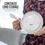 Load image into Gallery viewer, OVENTE Electric Kettle, 1.7L Double Wall Stainless Steel Insulated Water Boiler &amp; Heater for Coffee or Tea, 1100W Fast Boiling with Auto Shut-Off, Boil-Dry Protection &amp; Secure Locking Lid, White KD64W