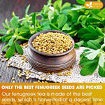 Load image into Gallery viewer, FreshDrinkUS, Premium 75 Fenugreek Tea Bags, 100% Natural &amp; Pure from Fenugreek. Fenugreek Herbal Tea. Made with Natural Material Tea Bags. No Sugar, No Caffeine, No Gluten, Vegan.