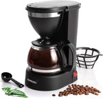 Load image into Gallery viewer, Mixpresso Drip Coffee Maker Coffee (6 Cups), Black