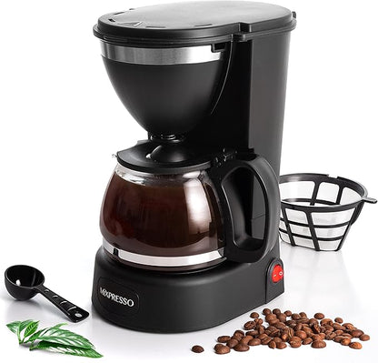 Mixpresso Drip Coffee Maker Coffee (6 Cups), Black