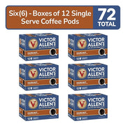 Victor Allen's Coffee Hazelnut Flavored, Medium Roast, 2 Pack - 12 Count, Single Serve Coffee Pods for Keurig K-Cup Brewers