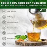 Load image into Gallery viewer, FreshDrinkUS, Premium 60 Soursop Turmeric Tea Bags, 100% Natural, Blend of Soursop Leaves, and Turmeric Root. Made with Natural Material Tea Bags. No Sugar, Vegan.