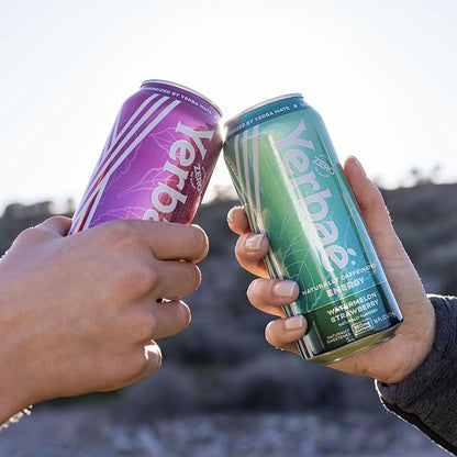 Yerbaé Assorted Flavors Official Variety Pack, Plant-Based Energy Drinks. Yerbae has Zero Sugar, Zero Calories, Zero Carbs - Energized by Yerba Mate 16 Fl Oz (Pack of 12)