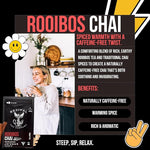 Load image into Gallery viewer, Revival Tea Company Rooibos Chai Tea - Rooibos Red Tea Blend with Fresh Spiced Chai Flavor - Caffeine Free - 24 Tea Bags