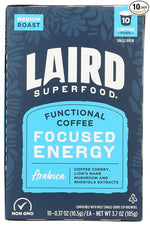 Load image into Gallery viewer, Laird Superfood K-Cups with Functional Mushrooms - Focused Energy, 10ct - Plant-Based Blend of Lions Mane Mushrooms, Rhodiola Extract, and Coffee Cherry - Delicious and Convenient