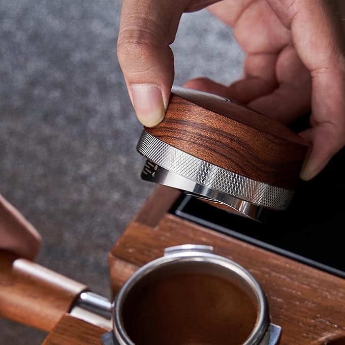 54mm Espresso Tamper Kit For Breville Espresso Machines Includes Bottomless Portafilter, Leveling Tool, Coffee Tamper, WDT Tool, Dosing Funnel and Puck Screen Set